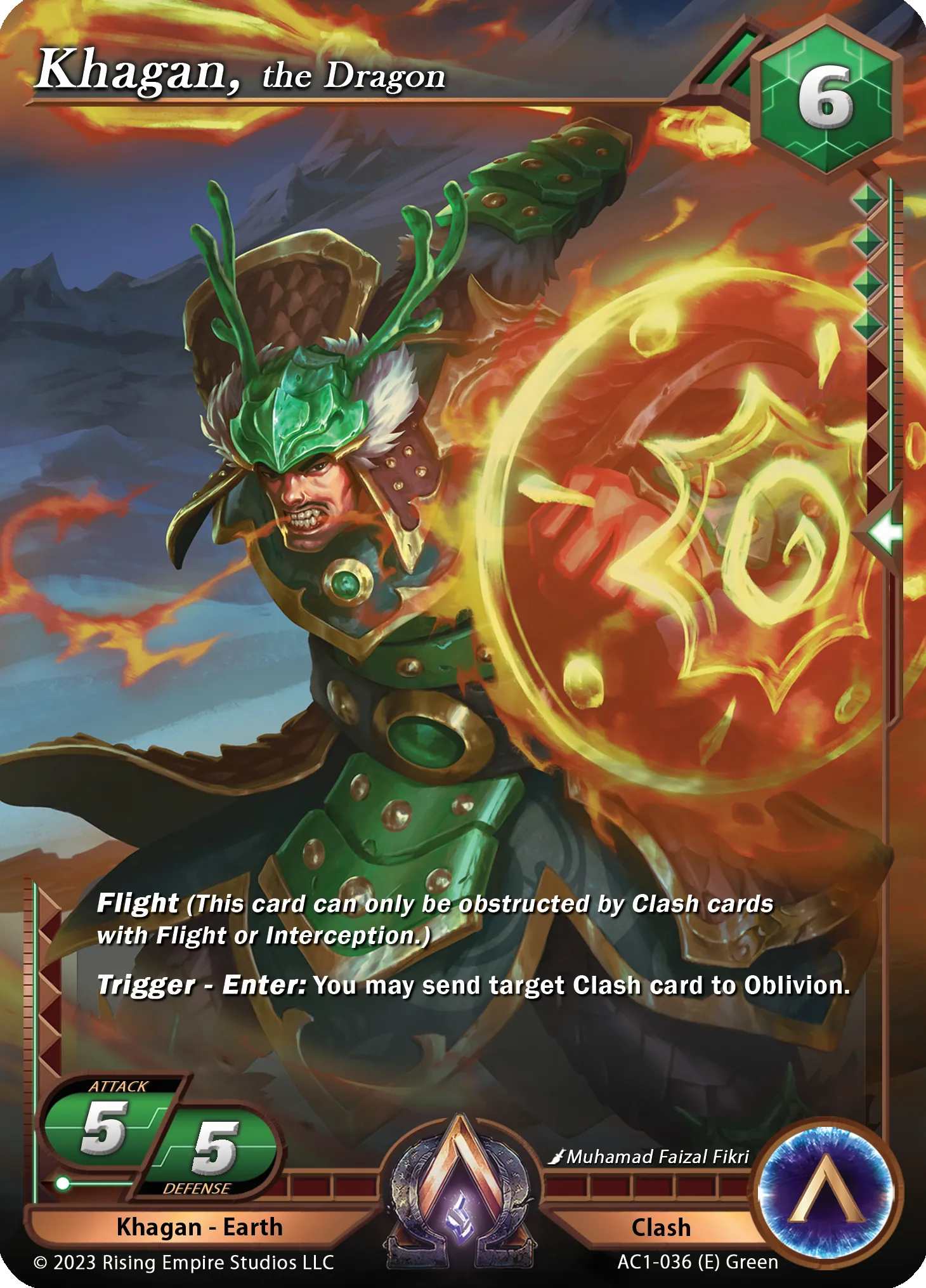 Khagan, the Dragon (AC1-036)
