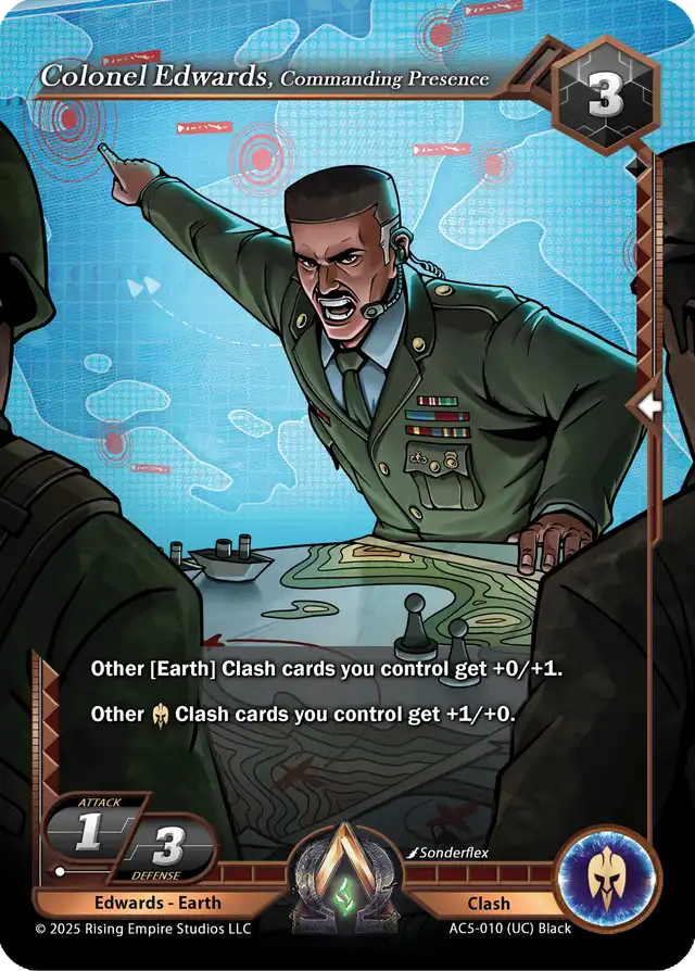 Colonel Edwards, Commanding Presence (AC5-010)