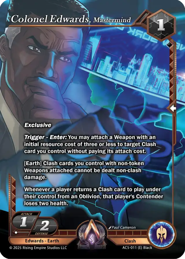 Colonel Edwards, Mastermind (AC5-011)