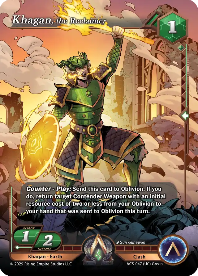 Khagan, the Reclaimer (AC5-047)