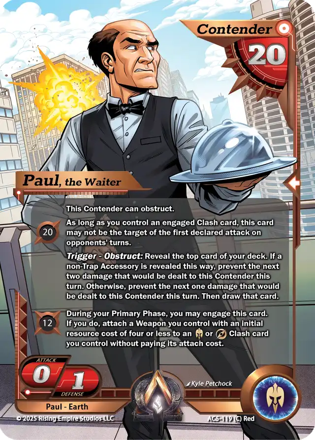 Paul, the Waiter (AC5-119)