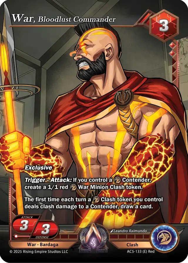 War, Bloodlust Commander (AC5-133)