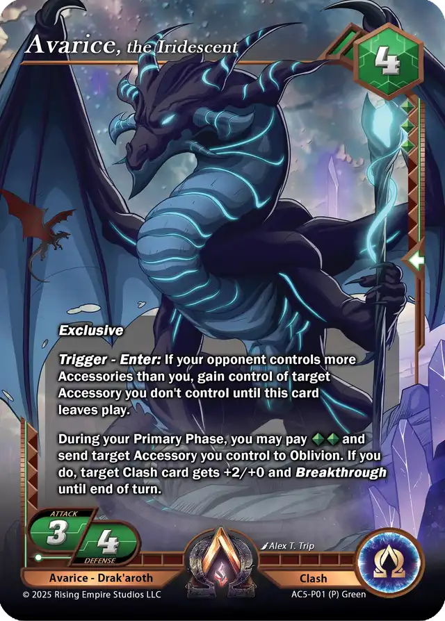 Avarice, the Iridescent (AC5-P01)