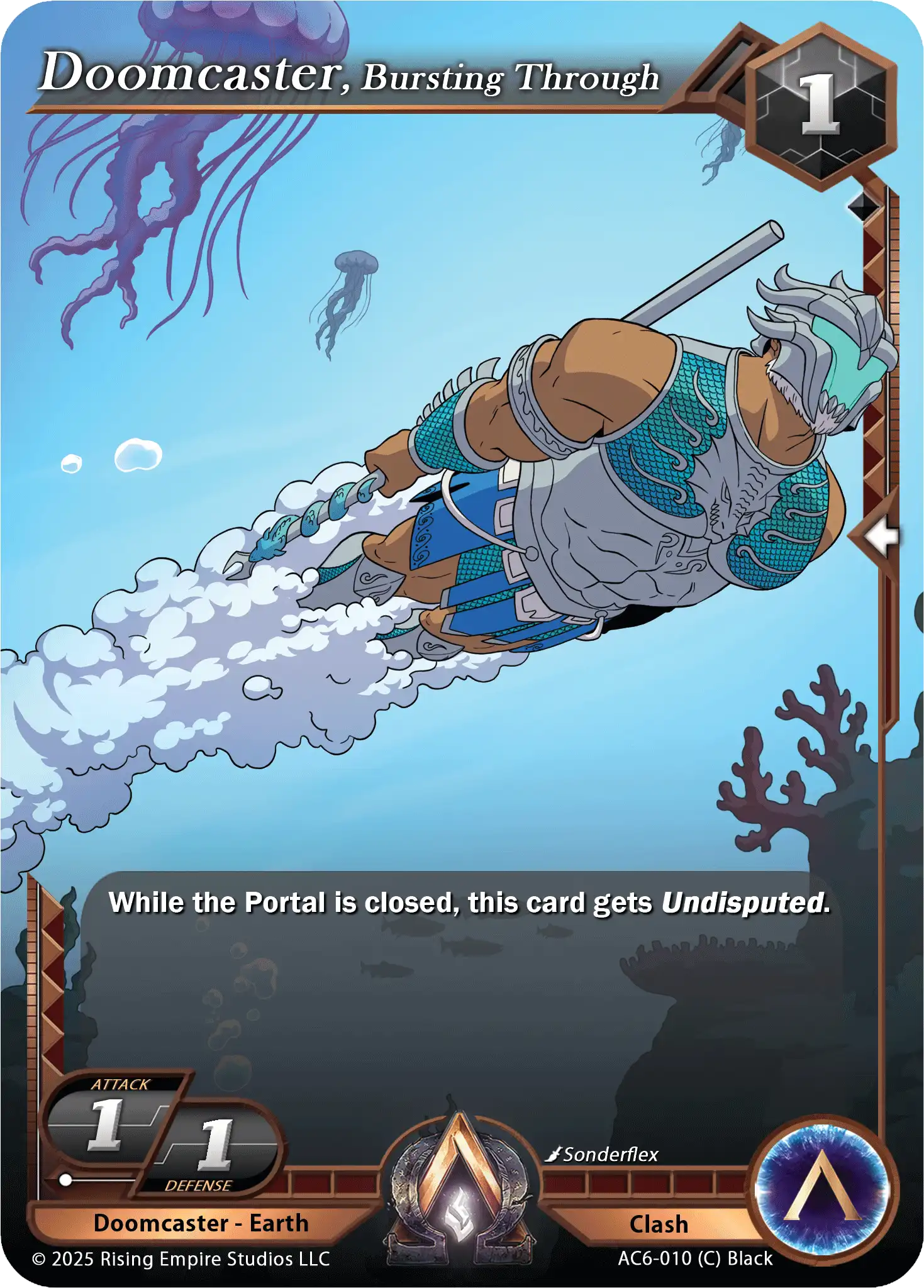 Doomcaster, Bursting Through (AC6-010)