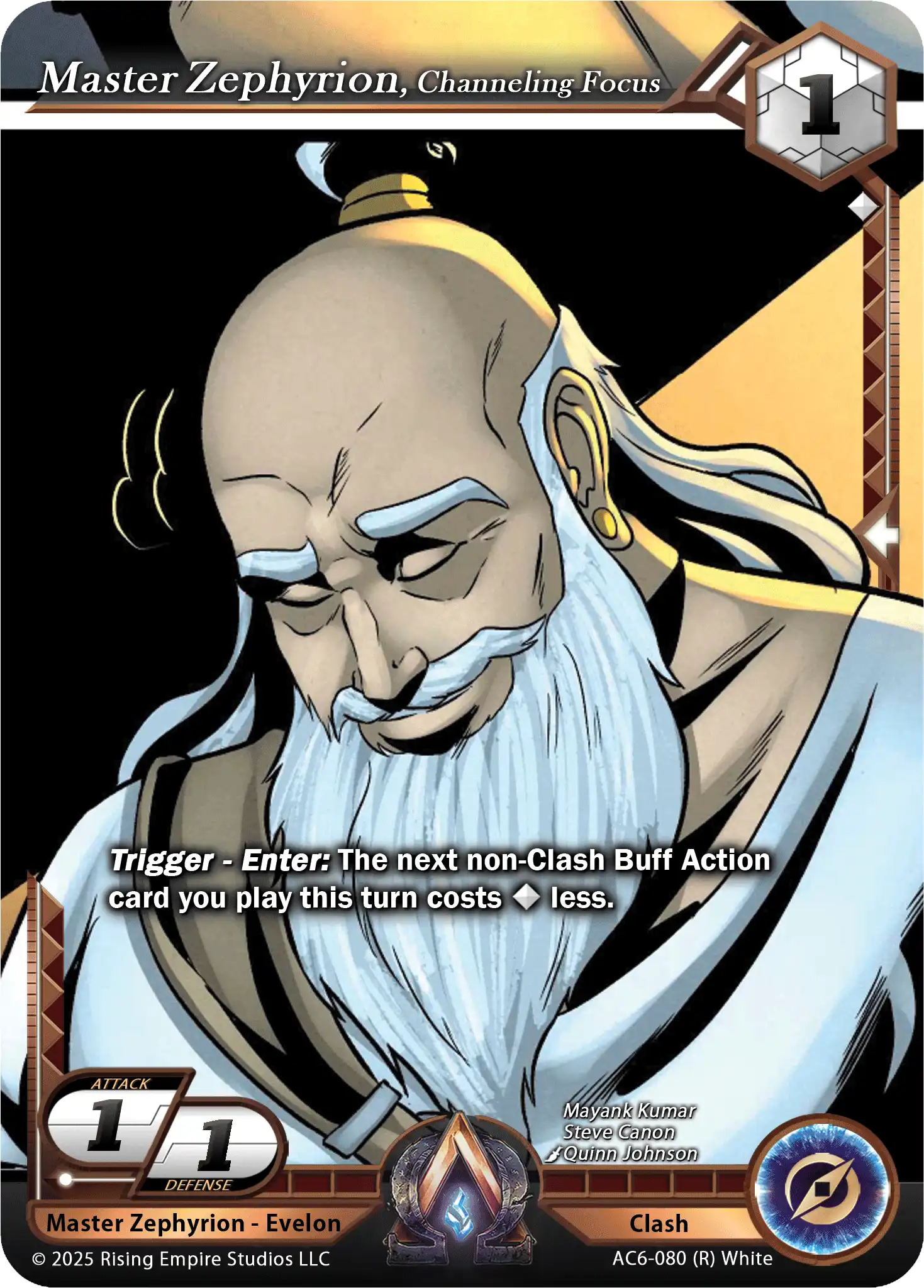 Master Zephyrion, Channeling Focus (AC6-080)