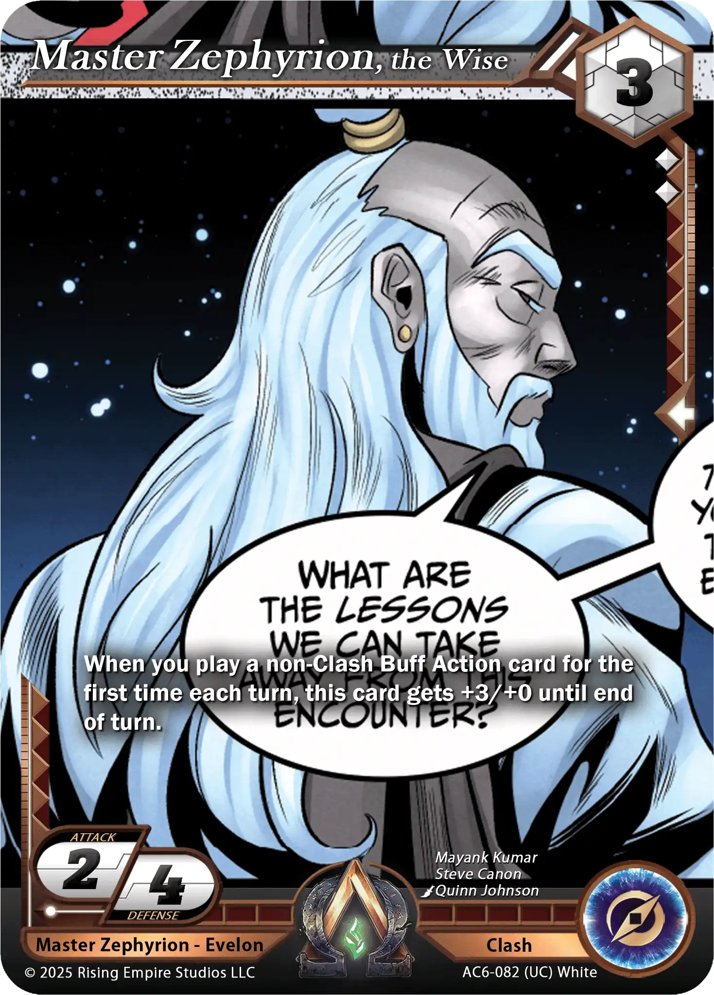 Master Zephyrion, the Wise (AC6-082)