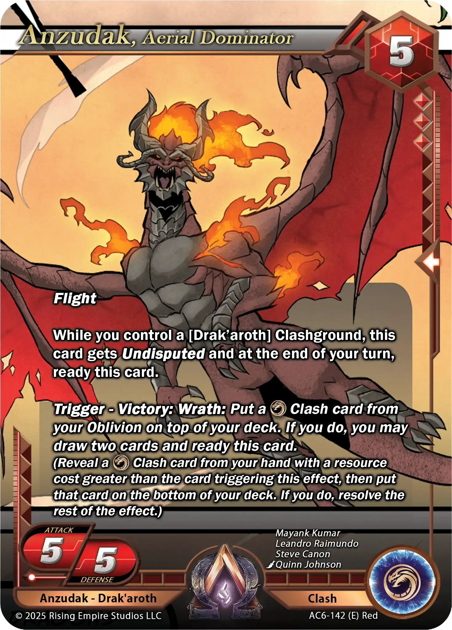 Anzudak, Aerial Dominator (AC6-142)