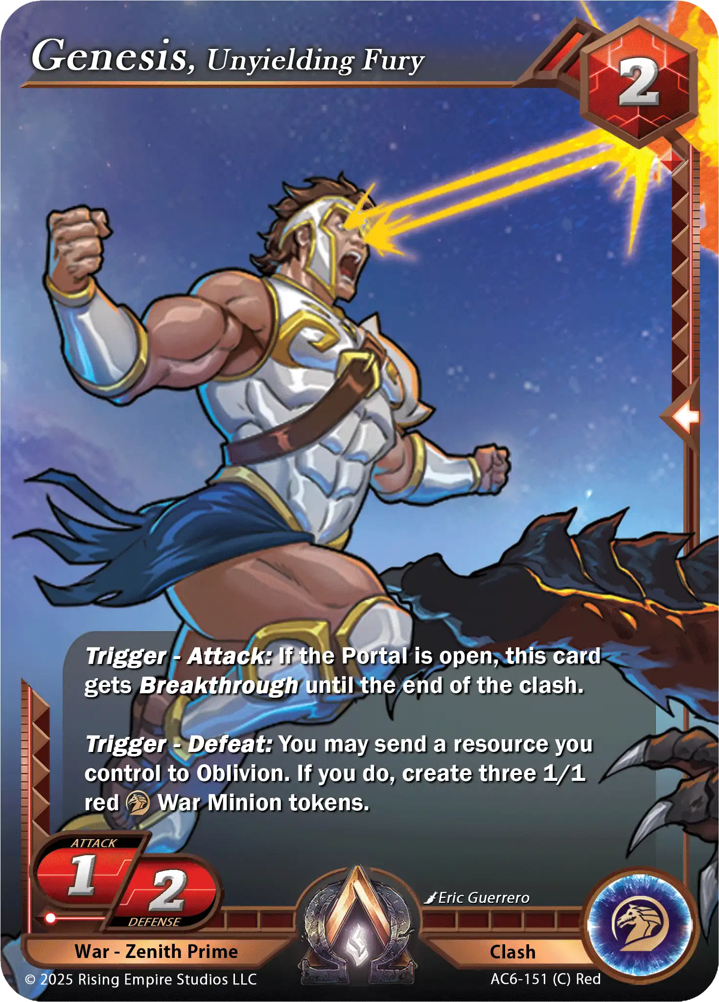 Genesis, Unyielding Fury (AC6-151)