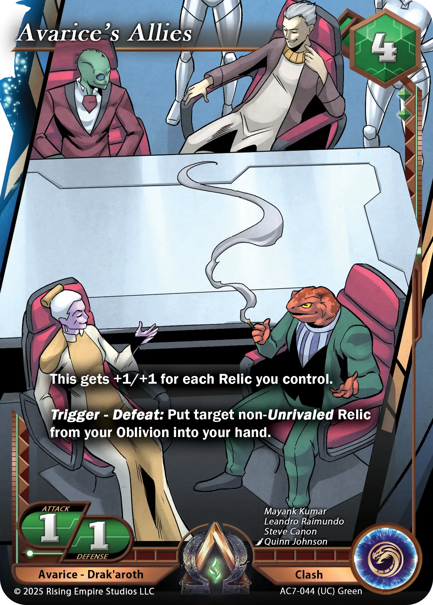 Avarice's Allies (AC7-044)