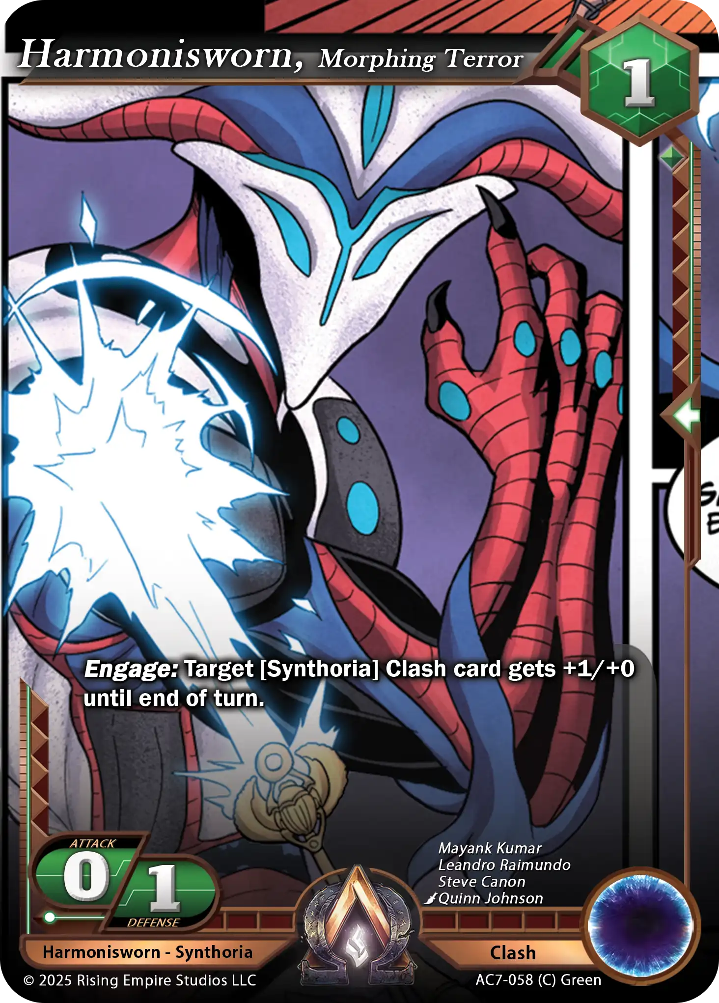 Harmonisworn, Morphing Terror (AC7-058)