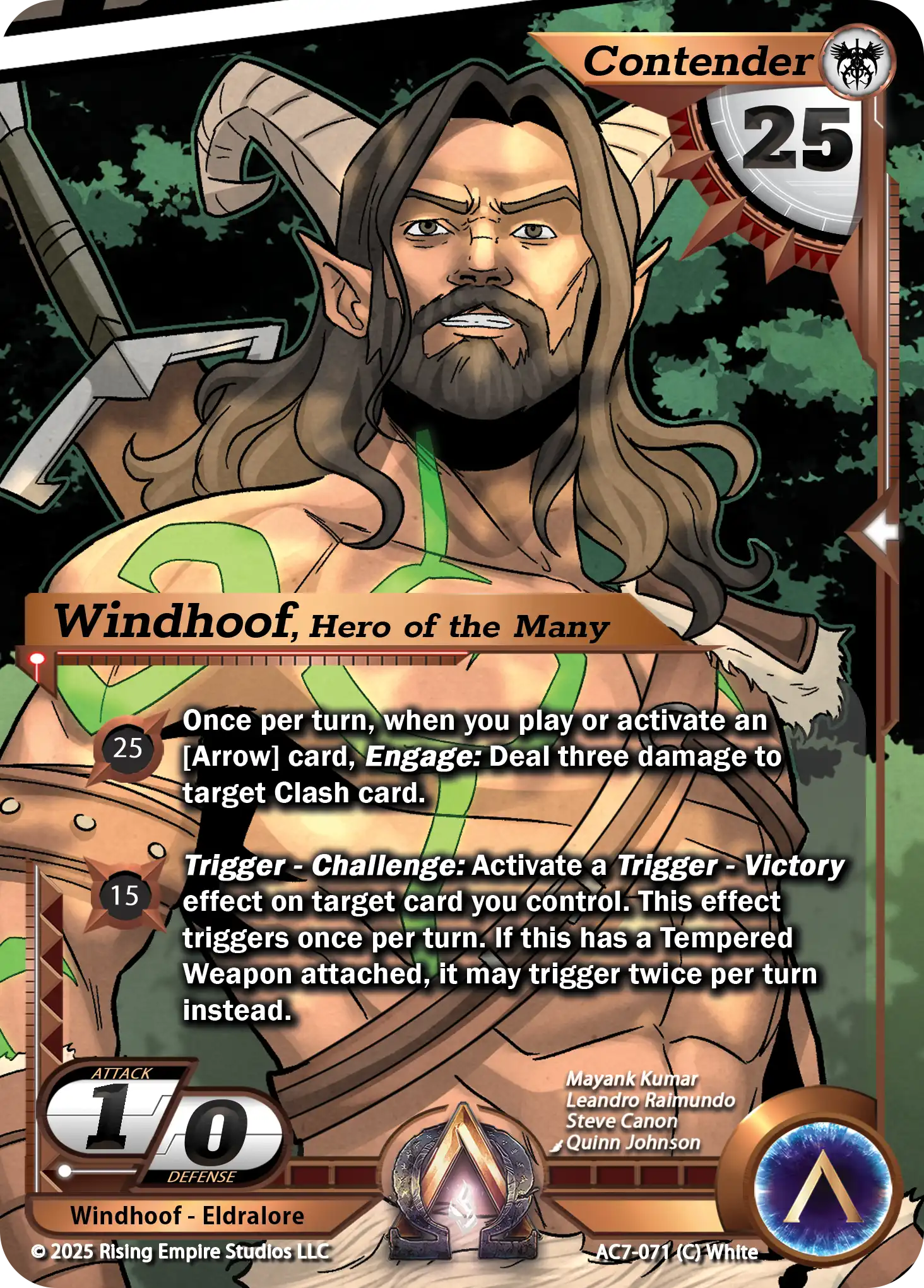 Windhoof, Hero of Many (AC7-071)