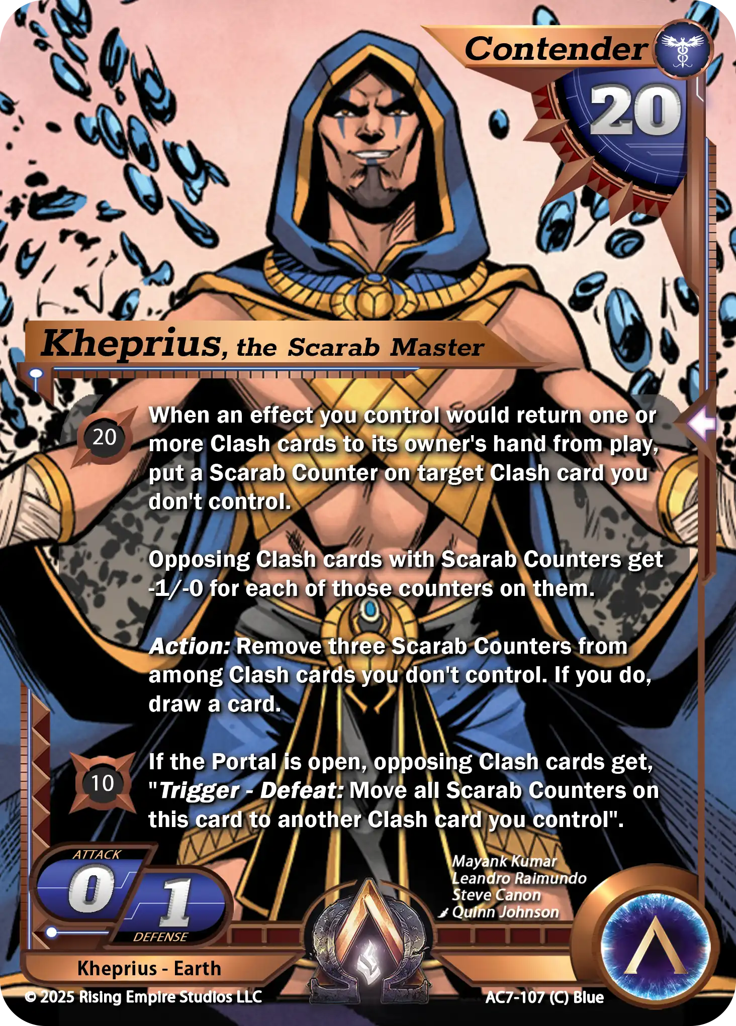 Kheprius, the Scarab Master (AC7-107)