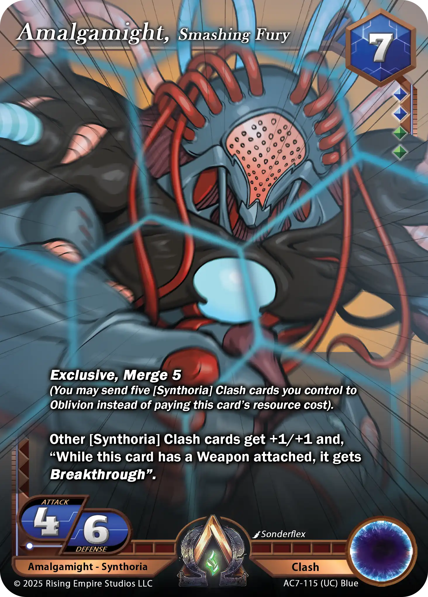 Amalgamight, Smashing Fury (AC7-115)