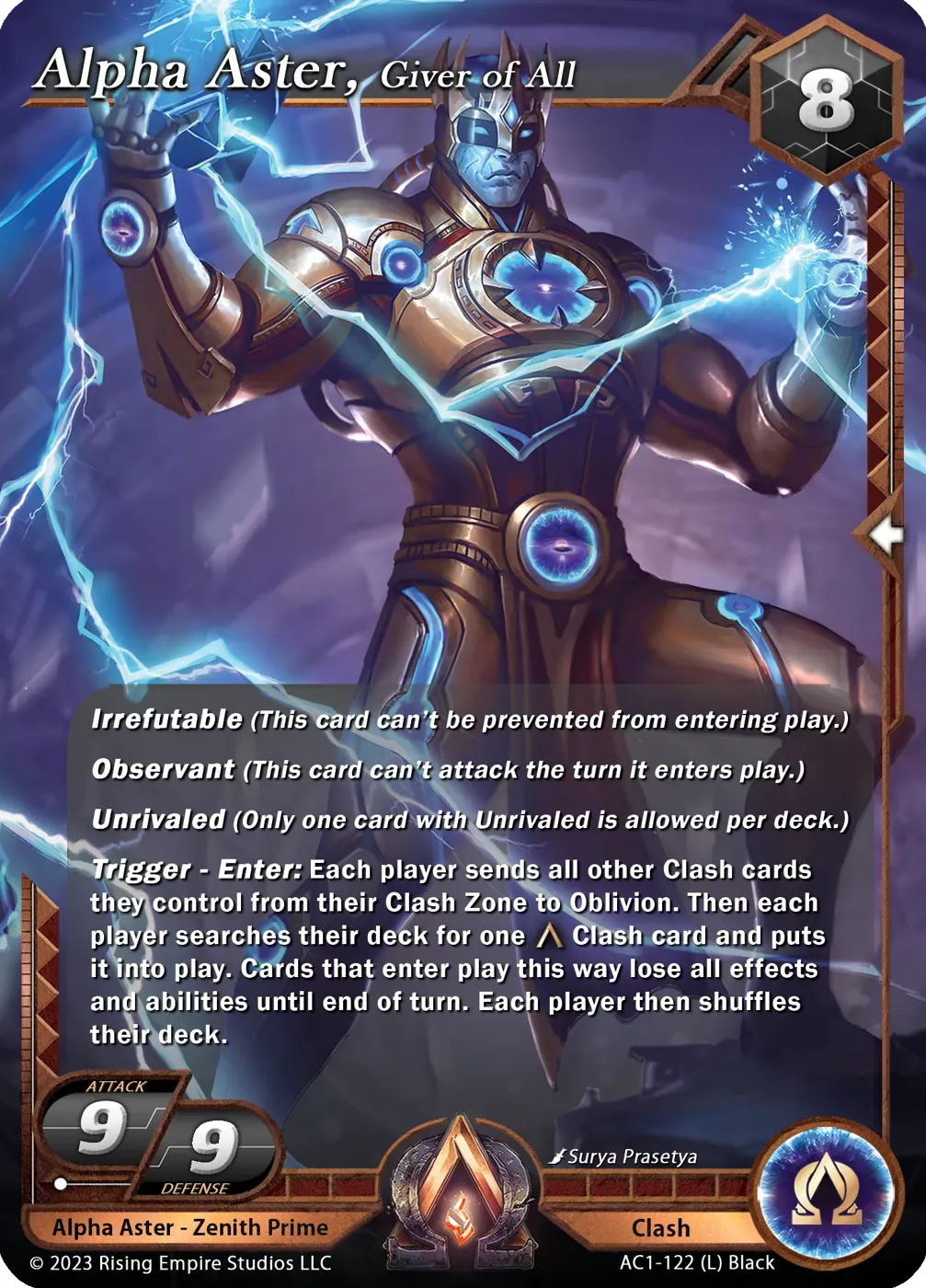 Alpha Aster, Giver of All (AC1-122)