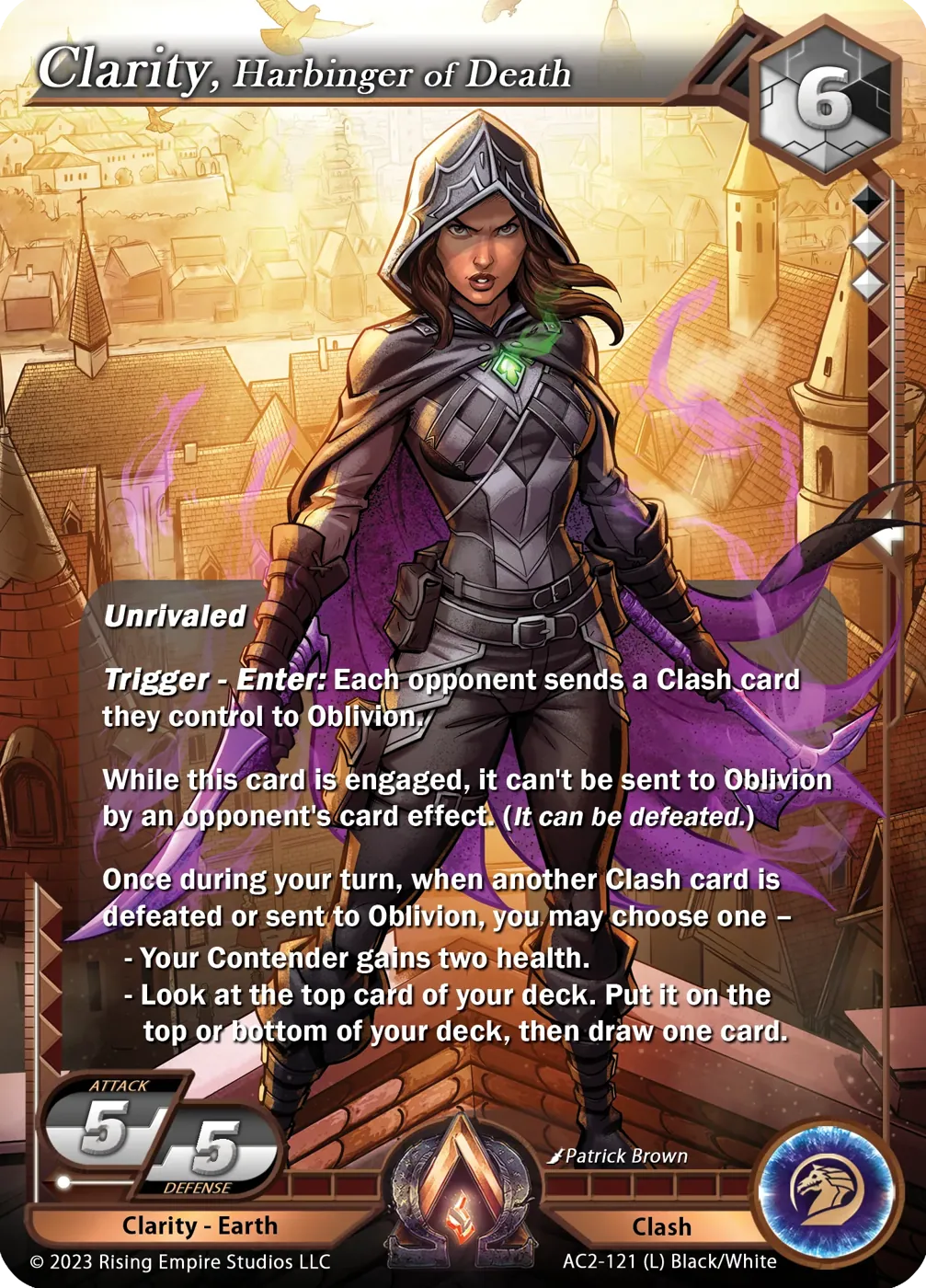 Clarity, Harbinger of Death (AC2-121)