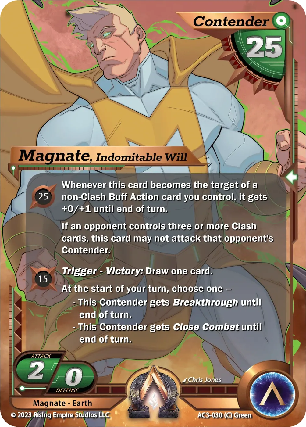 Magnate, Indomitable Will (AC3-030)