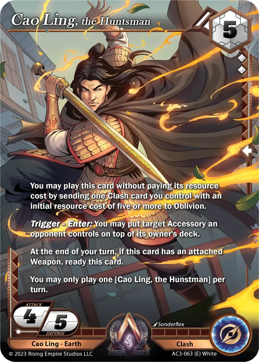 Cao Ling, the Huntsman (AC3-063)