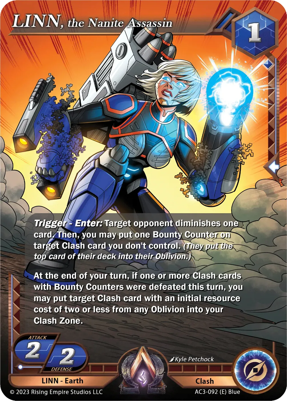 LINN, the Nanite Assassin (AC3-092)