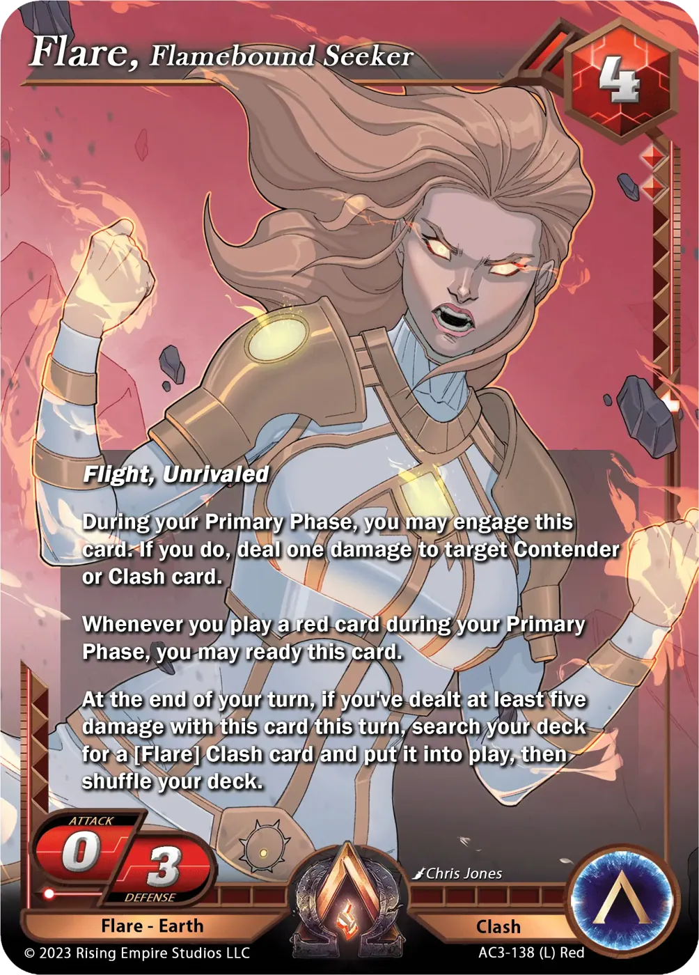Flare, Flamebound Seeker (AC3-138)