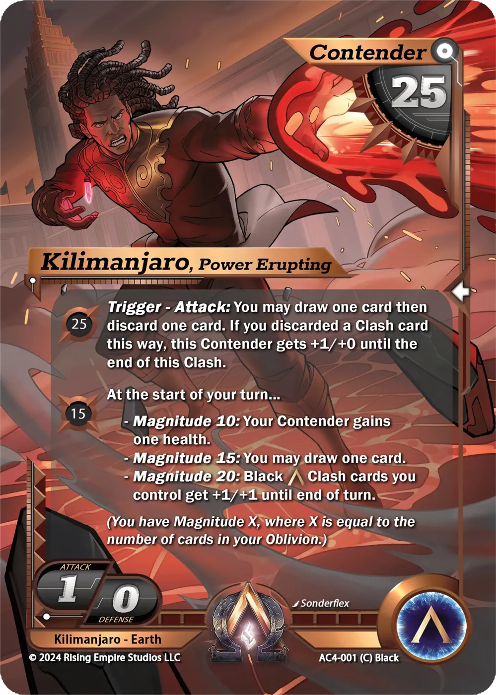 Kilimanjaro, Power Erupting (AC4-001)