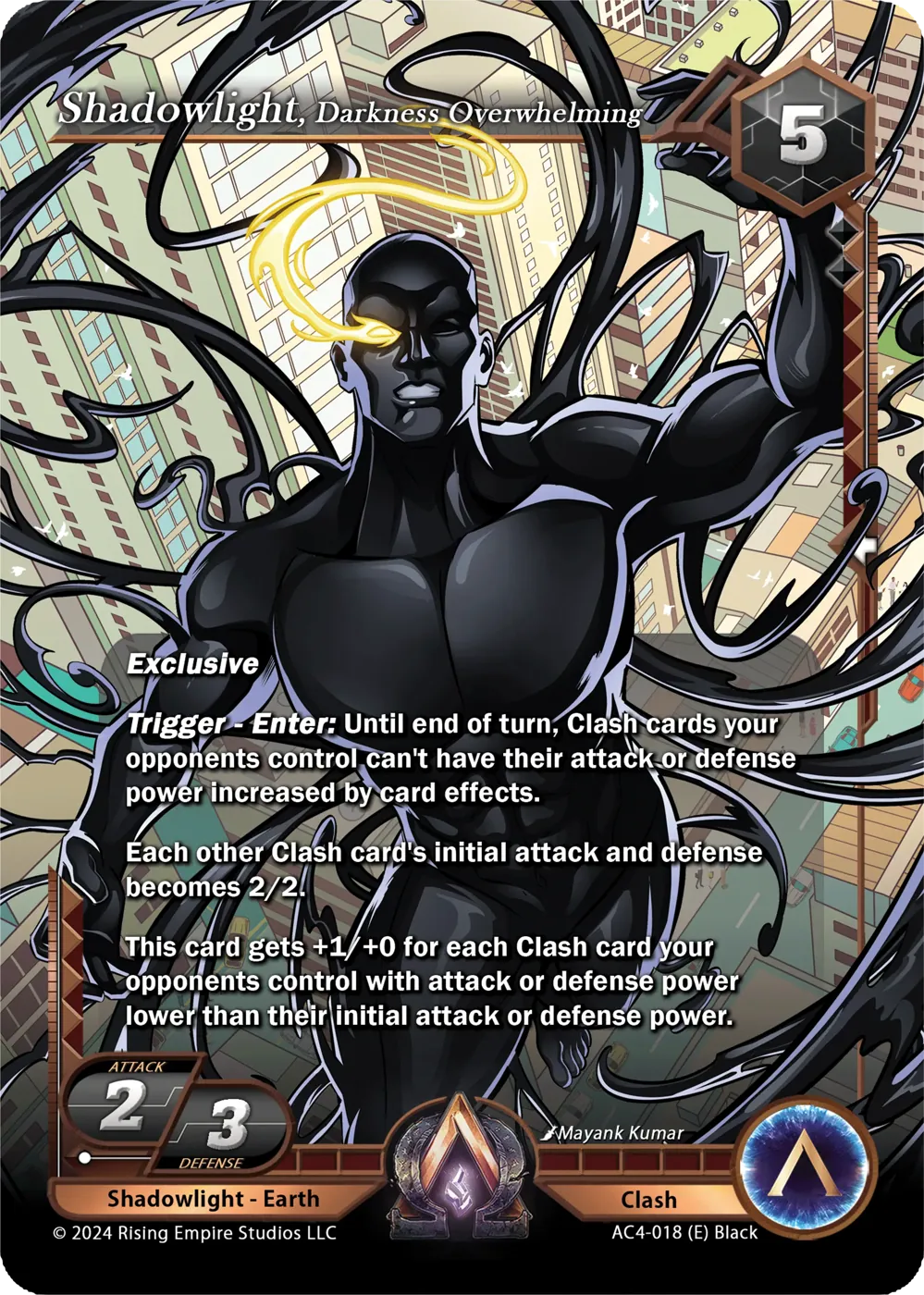 Shadowlight, Darkness Overwhelming (AC4-018)