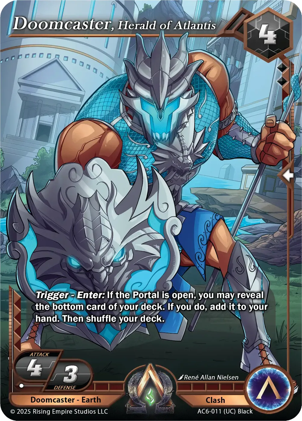 Doomcaster, Herald of Atlantis (AC6-011)