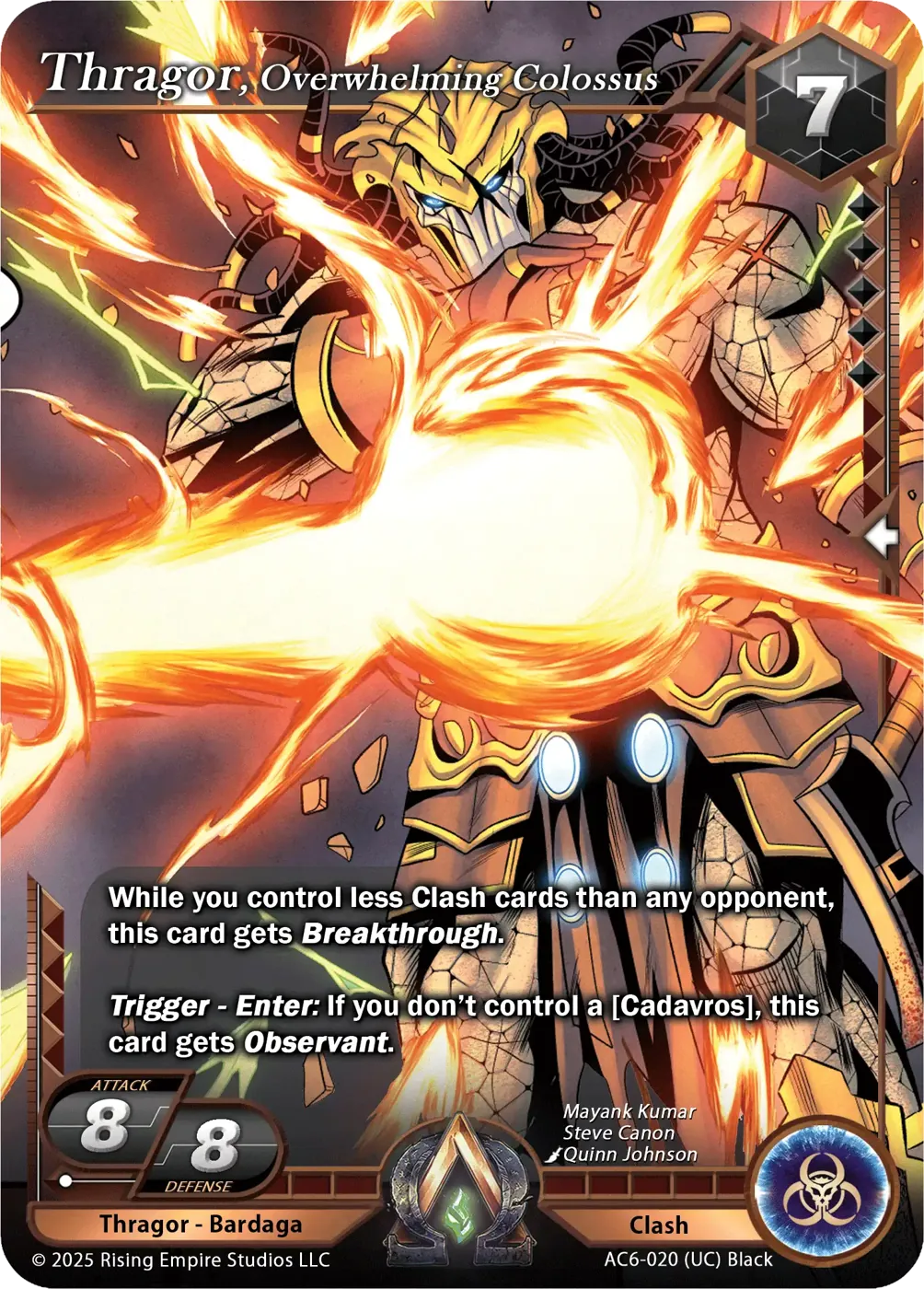 Thragor, Overwhelming Colossus (AC6-020)