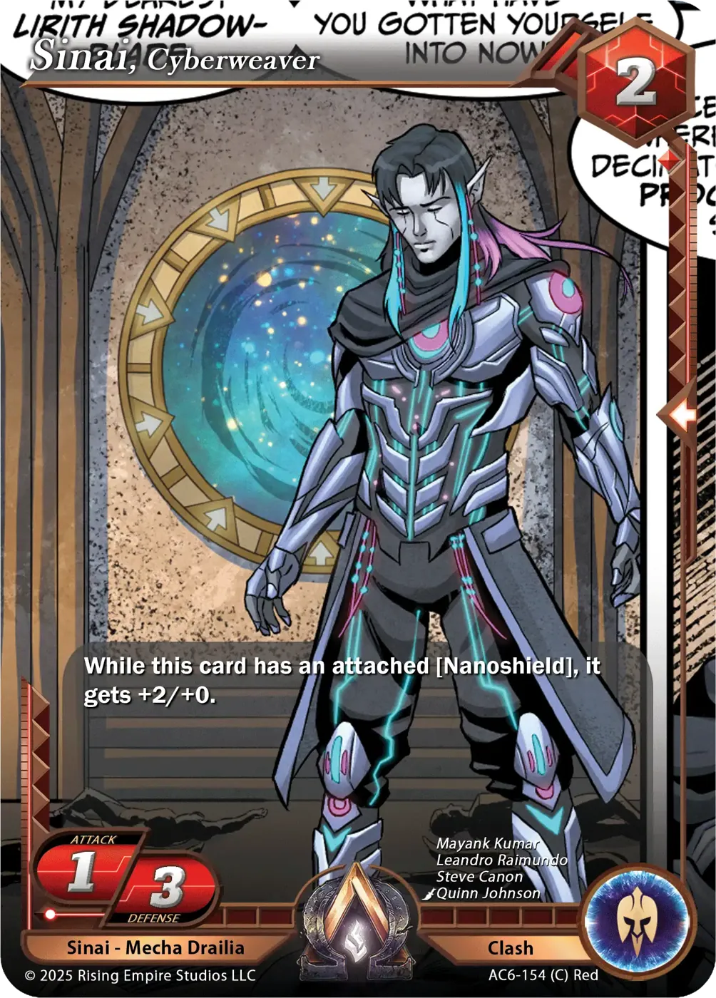 Sinai, Cyberweaver (AC6-154)