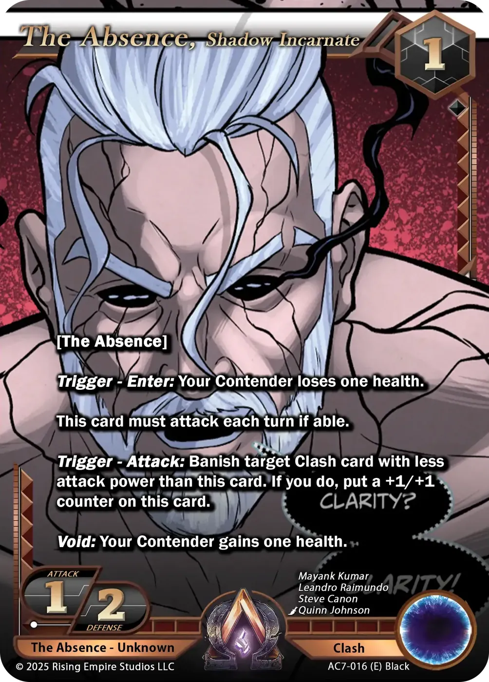The Absence, Shadow Incarnate (AC7-016)