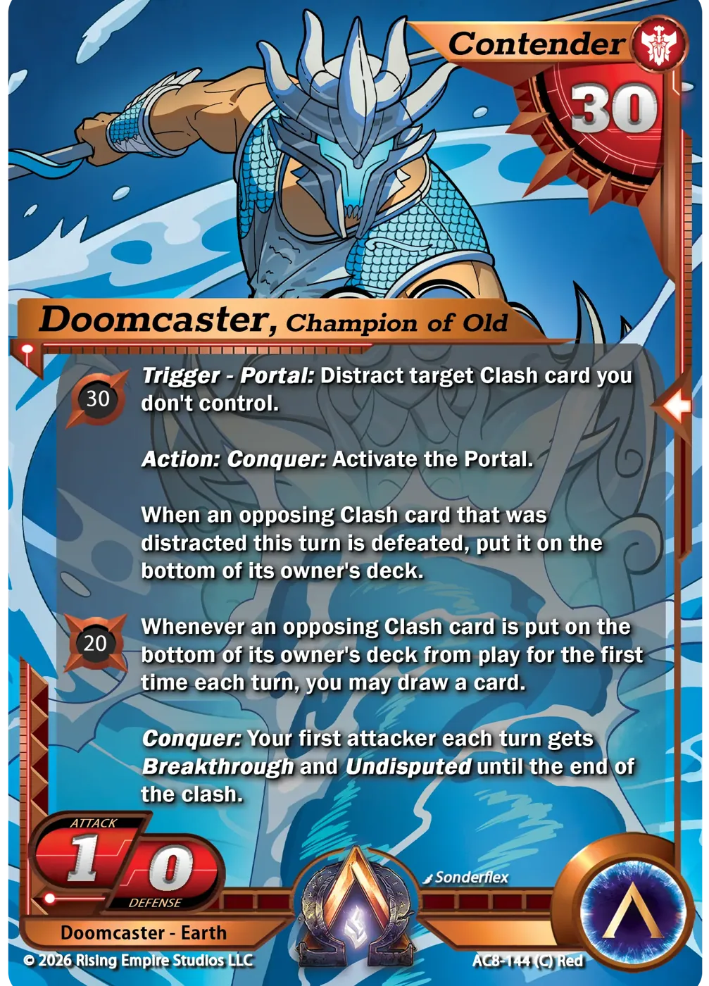 Doomcaster, Champion of Old (AC8-144)