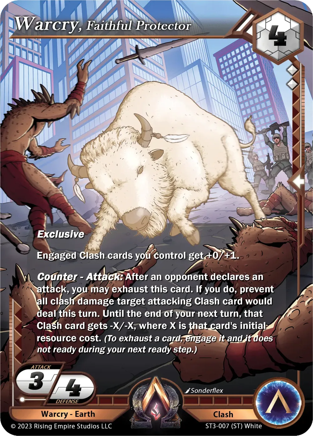 Warcry, Faithful Protector (ST3-007)