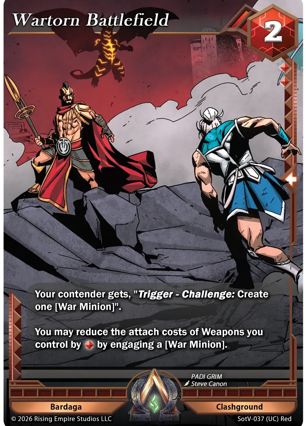 Wartorn Battlefield (SotV-037)