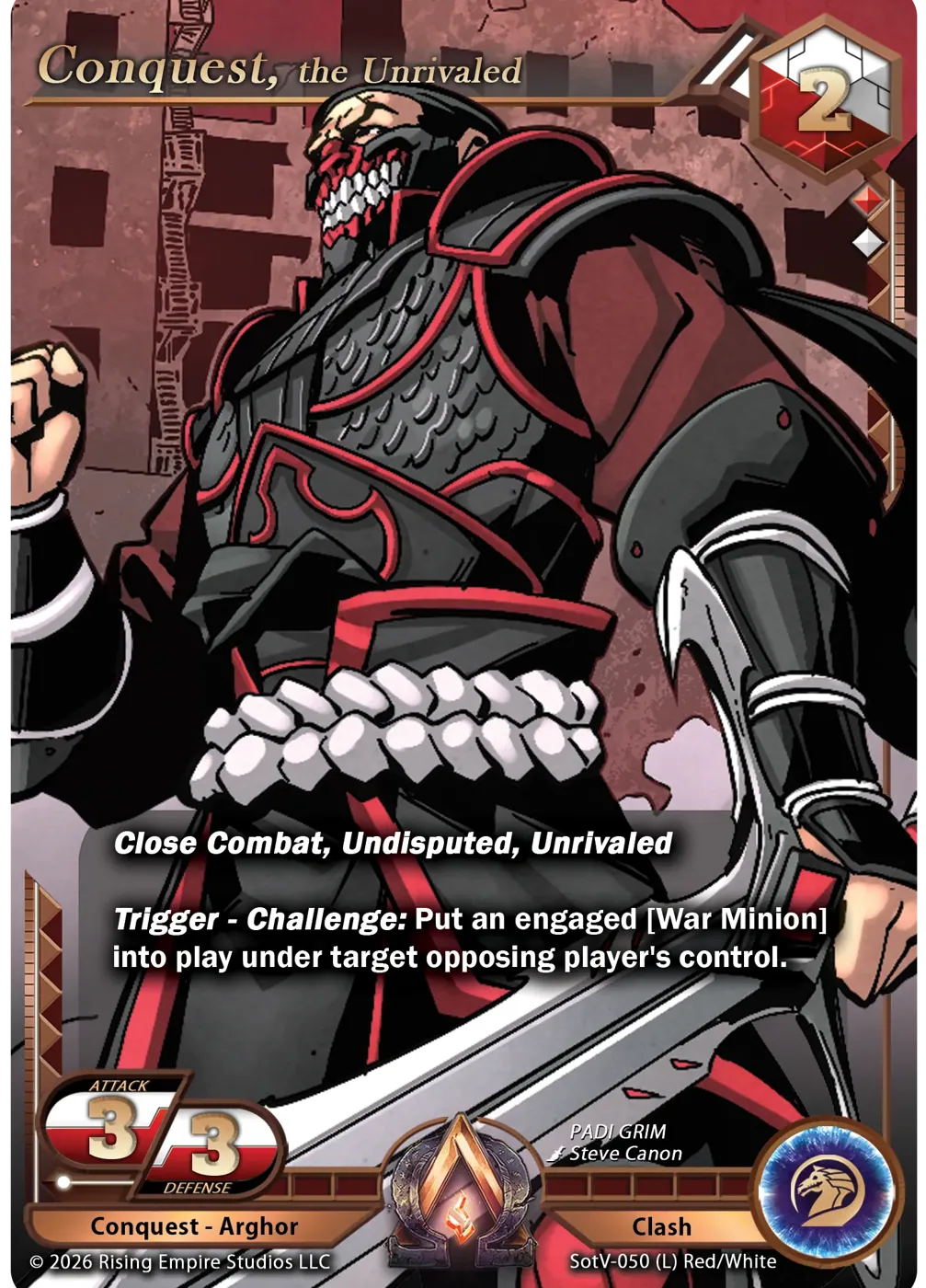 Conquest, the Unrivaled (SotV-050)