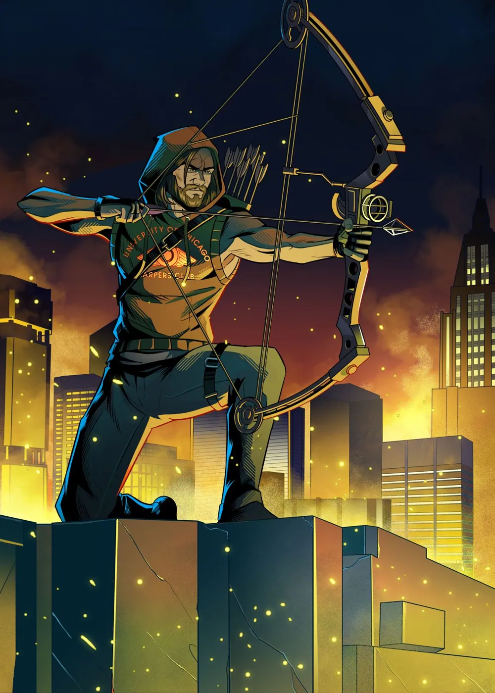 The Avenging Guy art