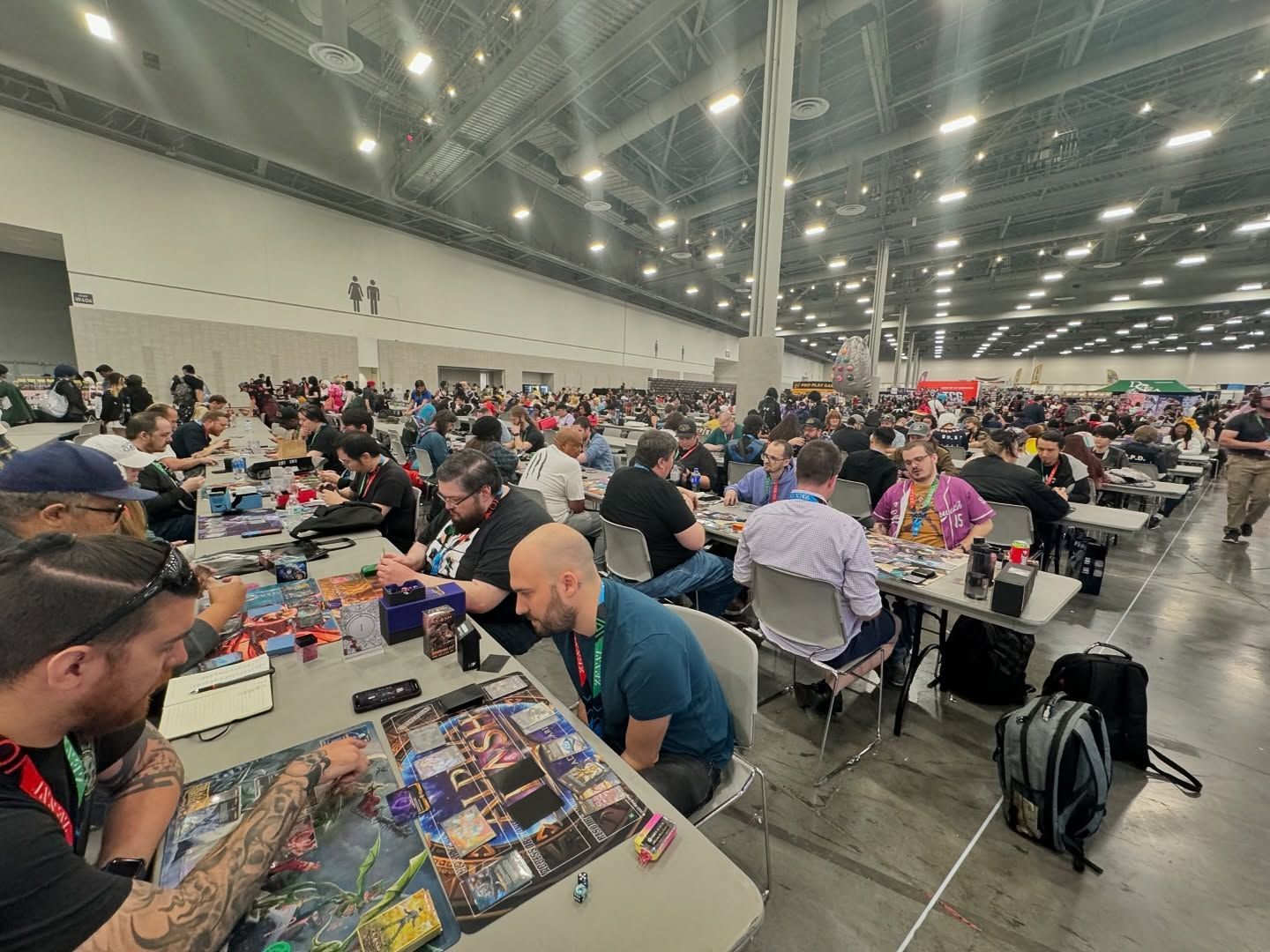 Convention hall play